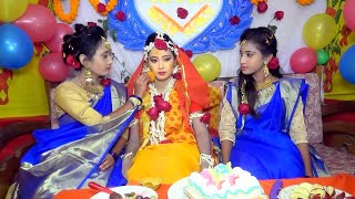 Bangladeshi Village Wedding Video । গ্রামের বিয়ে । Gaye Holud । বাংলা বিয়ের গান । Biyer Gaan [upl. by Aerbma147]