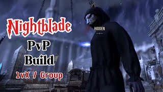 ESO PvP  Nightblade High BurstHigh Sustain Build Video  U42 Solo amp Group [upl. by Ahsinaj]