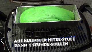 Grillen mit Gas Crazy Melonenbrot  Stutenbrot  Q100Q1000Q1100Q1200 [upl. by Bedelia]