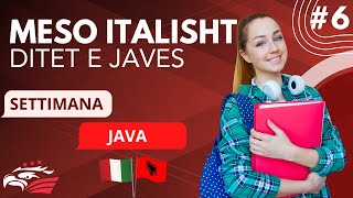 Meso Italisht  Ditet e Javes  Mesimi 6 Niveli A1 Fillestar [upl. by Omissam]