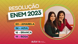 Enem 2023  Autoria Linguagem  Questão 23  Linguagens prova amarela [upl. by Enirtak70]