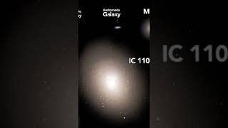 IC1101 vs newly discovered even bigger galaxies size comparison cosmology astronomy spaceedit [upl. by Vaughan]