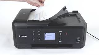 How to scan from a PIXMA printer to your Windows PC [upl. by Aicirtan]