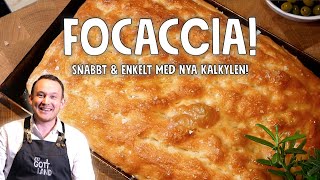 FOCACCIA Perfekt varje gång  Ett Gott Land [upl. by Johen]