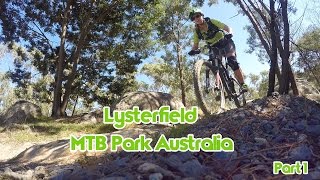 Lysterfield MTB Park  Australia  Part 1  MTBTravelGirl [upl. by Sorvats]