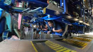 FLYING MANTA RAY COASTER quotMantaquot 4K POV  SeaWorld Orlando [upl. by Ajna473]