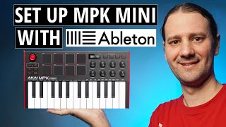 AKAI MPK MINI MK3  Ableton Live Setup Tutorial [upl. by Ailimat]