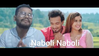 GAJJU NABOLI NABOLI PRAWIN BEDWAL AND SAMIKSHYA ADHIKHARI SONG REACTION BY GAJJU NEPALI RAECTION [upl. by Nimoynib84]