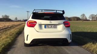 Mercedes Benz A45 AMG Performance Sound Launch Control [upl. by Raychel]