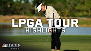 LPGA Tour Highlights CME Group Tour Championship Final Round  Golf Channel [upl. by Diva]