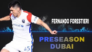 Fernando Forestieri • Goals amp skills • Pre Season Dubai  Johor Darul Tazim [upl. by Garv]