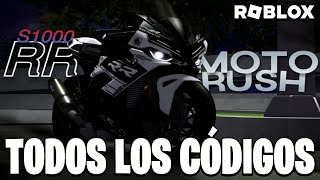 TODOS los CÓDIGOS de 🏍️ MOTORUSH 🏍️ activos Y actualizados  NEW UPDATE  ROBLOX 2024  TilloASR [upl. by Maillw]