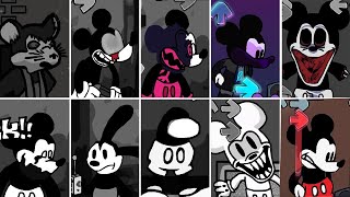 The Best Transformation of Mickey Mouse in FNF  25  Friday Night Funkin [upl. by Henleigh214]