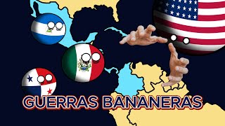 GUERRAS BANANERAS countryballs  Estados Unidos ¿líder de América  2ª Parte [upl. by Jeconiah]