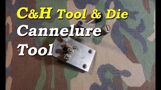 CampH Tool amp Die Corp Cannelure Tool Quick Look at this High Quality Very Well Made Tool [upl. by Kayne]