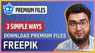 03 Simple ways to Free Download premium files freepik 2023 100 vector [upl. by Vookles]