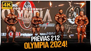 PRÉVIAS 212 OLYMPIA 2024  confrontos em 4k [upl. by Nerrad]