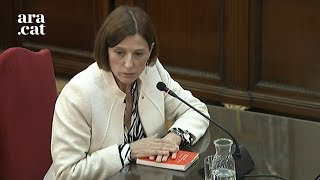 Forcadell quotNo voliem desobeir el TC però havíem de defensar la inviolabilitatquot [upl. by Behlau]