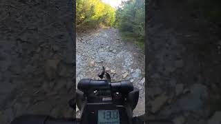 Explore trails in Novorossiysk area Downhill on an EUC euc downhill enduro [upl. by Laise]