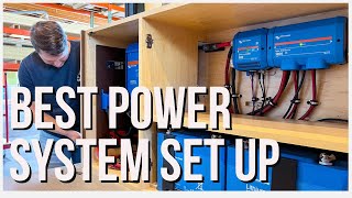 The Best Power System for Vans  Watch Before You Buy Van Electrical System [upl. by Aneala]