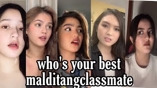 Francine Diaz Maris racal Cassy legaspi Andrea brillantes Jillian ward malditang classmate [upl. by Ruosnam828]