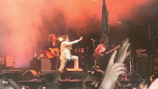 Rick Astley amp Blossoms There Is A Light That Never Goes Out 4k Glastonbury Festival 24062023 [upl. by Osber]