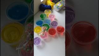 5 color Slime mix ചെയ്താലോ 💚💛🩵💙🧡 [upl. by Brebner]