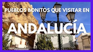 PUEBLOS bonitos de ANDALUCÍA Guía ESPAÑA [upl. by Servetnick]