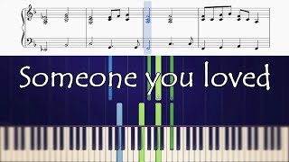 How to play the piano part of Someone You Loved by Lewis Capaldi [upl. by Hayden887]