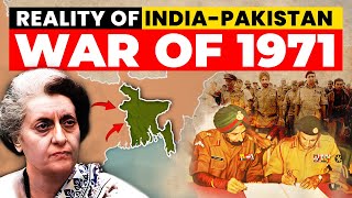 Brief History of India Pakistan 1971 War  Why it happened  Bangladesh Liberation War [upl. by Ahsilif764]