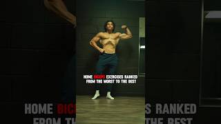 Home Biceps Exercises Ranked  NickVenuti LITVINOVFIT [upl. by Clint]