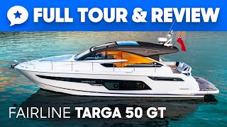 Fairline Targa 50 GT Yacht Tour amp Review  YachtBuyer [upl. by Maram938]