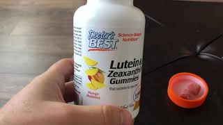 Doctors Best Lutein and Zeaxanthin Gummies Product Review [upl. by Anegue]