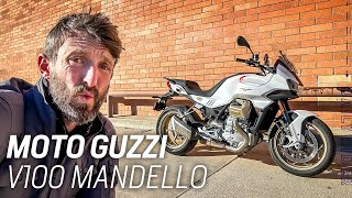 2023 Moto Guzzi V100 Mandello Review  Daily Rider [upl. by Aikaz394]