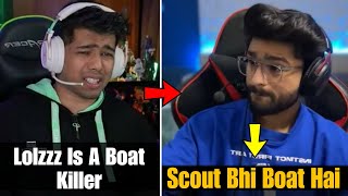 lolzzz reply to Scout  lolzzz troll scout  lolzzz scout controversy  scout vs lolzzz [upl. by Lienad]