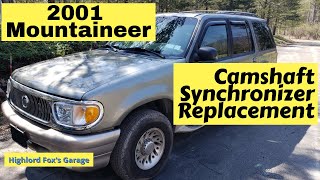 ST Camshaft Sensor amp Synchronizer Replacement on a Mountaineer [upl. by Yarb]