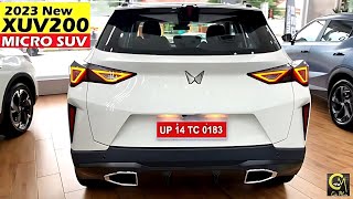 XUV 200 New Model 2023 🔥 Launched Price amp Features  HINDI [upl. by Eipper]