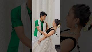 Wait for the transition ✨❤️🙈🥰 VasanthDancer transition trending shorts viral couple [upl. by Leinod]