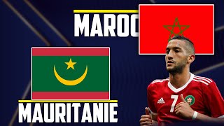 🇲🇦🇲🇷 MAURITANIE  MAROC LIVE TALK🎙️ 🇲🇦 ZIYECH ET LES LIONS POUR LA QUALIFICATION  CAN 2021 [upl. by Berton182]