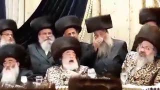 Viznitz Rebbe From London Singing With Viznitzer Rebbe From Bnei Brak  Adar I 5779 [upl. by Briny583]