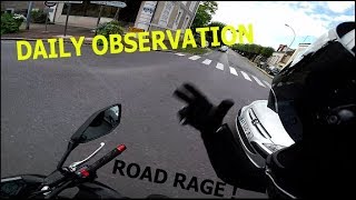 Daily Observations  Road Rage polices balades en z800e  8 [upl. by Crellen991]