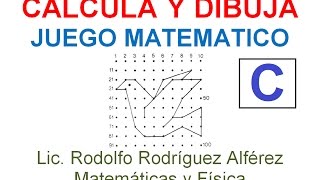 C CALCULAR Y DIBUJAR JUEGO MATEMATICO [upl. by Cleti]