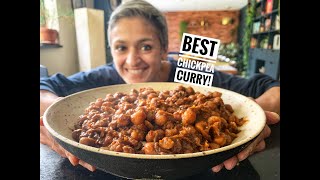 BEST Chickpea curry recipe  Chana masala  Vegetarian Vegan curry  Cook withme  Food with Chetna [upl. by Stead]