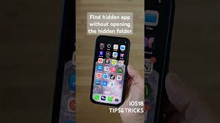 hidden app hack hackapps tips iphone ios18 apple iphonehacks iphonetips hack android ios [upl. by Nittirb672]