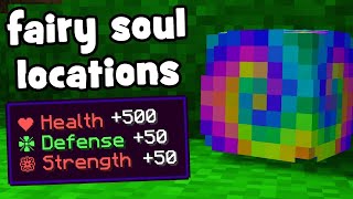 UPDATED 238238 Fairy Soul Locations  Hypixel SkyBlock [upl. by Krys520]