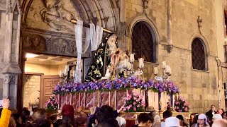 Viernes Santo Procesión en Barcelona 2023  Nuestra Señora de las Angustias [upl. by Nagap]