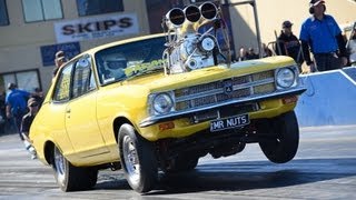 Pro Street Blown drag racing  APSA Sydney [upl. by Ynahteb785]