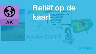 Aardrijkskunde  Reliëf op de kaart [upl. by Joappa]