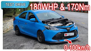 Part 12  Toyota Vios 18L 2ZZGE VVTLI  Malaysia POV Test Drive CC Subtitle [upl. by Ardie814]