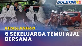 KEMALANGAN  6 Sekeluarga Maut Dalam Nahas 5 Kenderaan [upl. by Sarnoff]